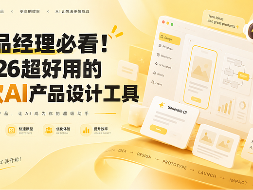 【2026盘点】7款AI产品设计工具实测,别被噱头骗了