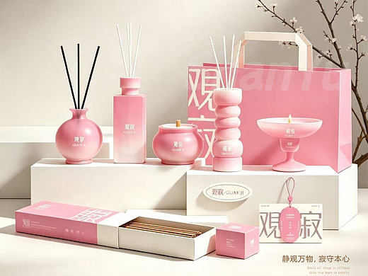 观寂GUANJI | 香薰品牌视觉设计