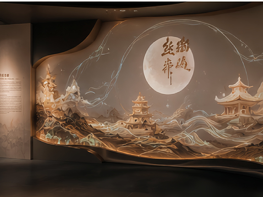 丝路经纬织境千年—丝绸之路非遗艺术展馆-森克思科技