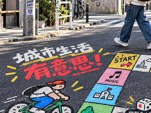 城市生活方式视觉设计-动态部分展示