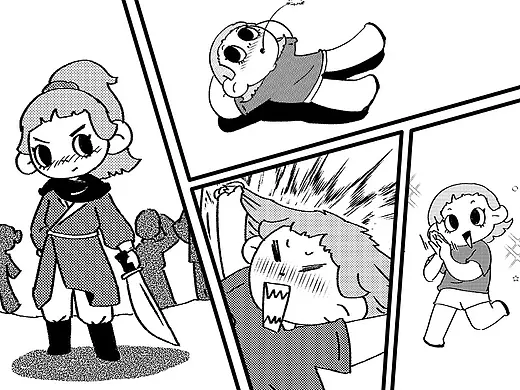 黑白漫画故事 007-012