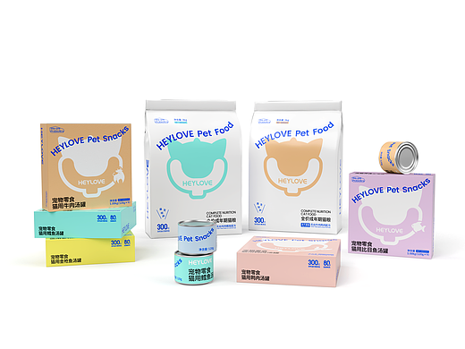 HEYLOVE | 宠物食品品牌设计