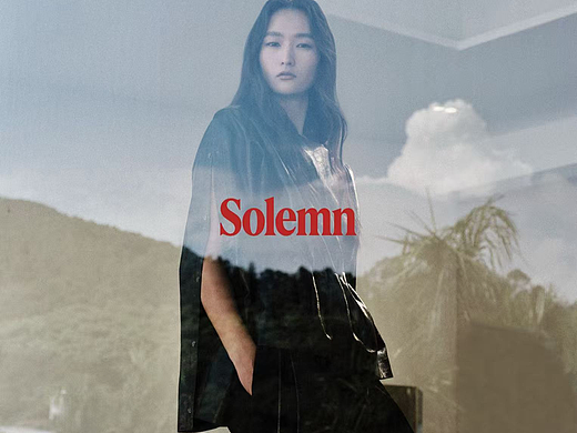 于几何留白之间｜Solemn
