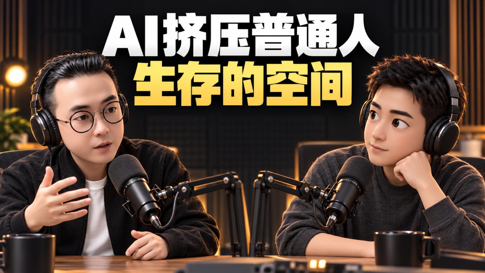 AI正在挤压普通人的生存空间：越来越努力，为什么反而越来越难？ 人工智能 | AI冲击（图ZMTU4OTY2NTI=） - 教程 - 站酷设计师雨田侃设计原创素材 - 站酷ZCOOL