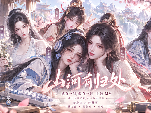 《山河有归处》非商用个人原创叙事MV，成片和过程思路