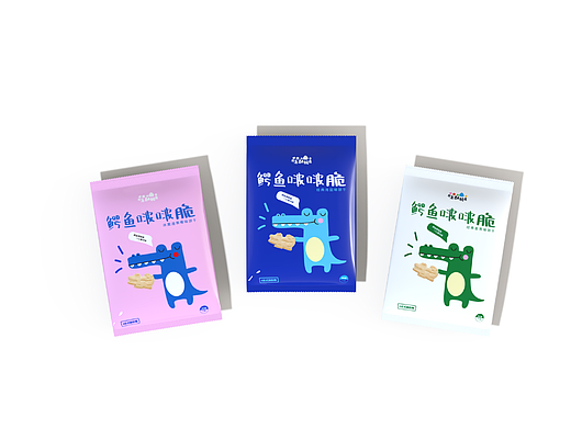一款鳄鱼饼干包装设计