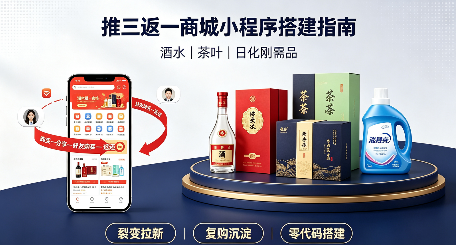 教你零基础制作推三返一商城小程序完整方法步骤（图ZMTU5MDE4NTI=） - 教程 - 站酷设计师软件开发纯原创素材 - 站酷ZCOOL