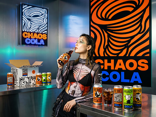 Up-Brands上游文创 | CHAOS COLA：做一罐反主流的汽水