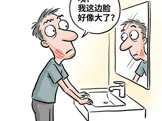 每天只朝一边睡？你的脸正在被"压"歪