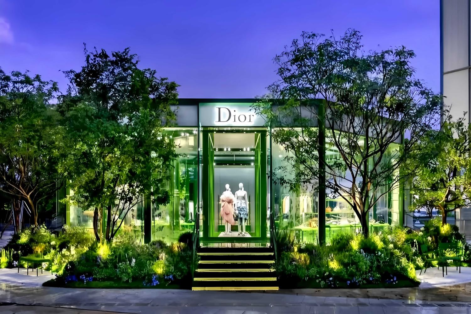 迪奥法式花园快闪店美陈设计：4维度拆解都市商圈-肆墨设计（图ZMTU5MDg4NjQ=） - 观点 - 站酷设计师先锋策划设计汇原创素材 - 站酷ZCOOL