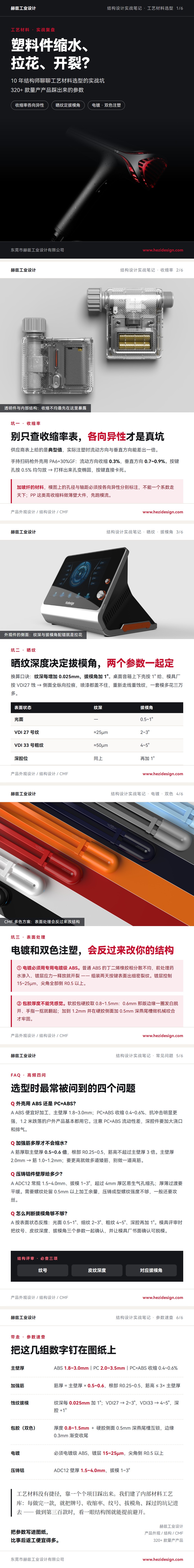 塑料件缩水、拉花、开裂？10年结构师聊聊工艺材料选型的实战坑（图ZMTU5MTYzMjA=） - 教程 - 站酷设计师赫兹工业设计原创素材 - 站酷ZCOOL