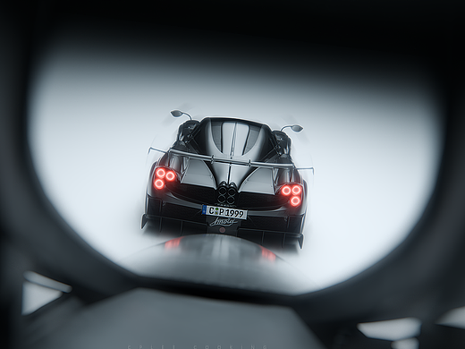F14b & Pagani blender人工生成