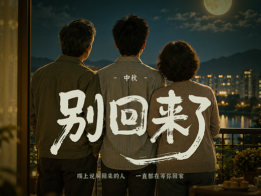 中秋特别短片｜《别回来了》