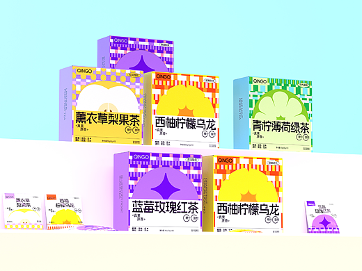 QINGO花果茶（果味袋泡茶）包装设计