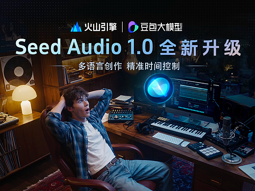 Seed Audio 1.0 火山引擎 宣传片