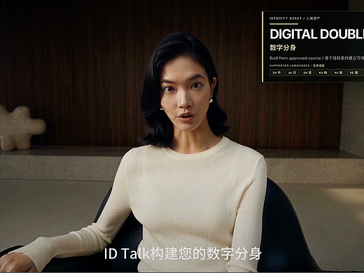 三不五时 ｜ ID Talk 数字人模型