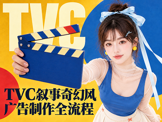 TVC叙事奇幻风广告AI制作全流程