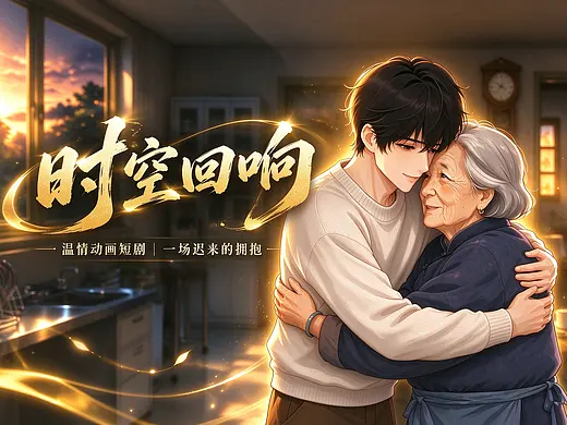 《时空回响》短剧创作记录 分镜・海报・成片完整收录