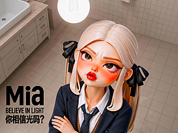 你相信光吗？🐰Mia's Daily animation