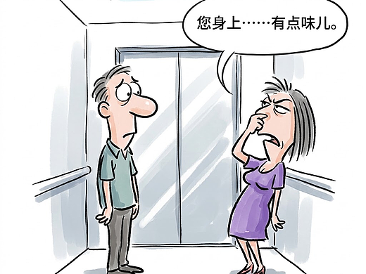 人过四十，身上那股洗不掉的味，真不是脏