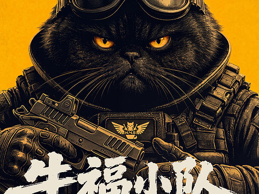 牛福小队 原创战术猫小队N4S new4squad