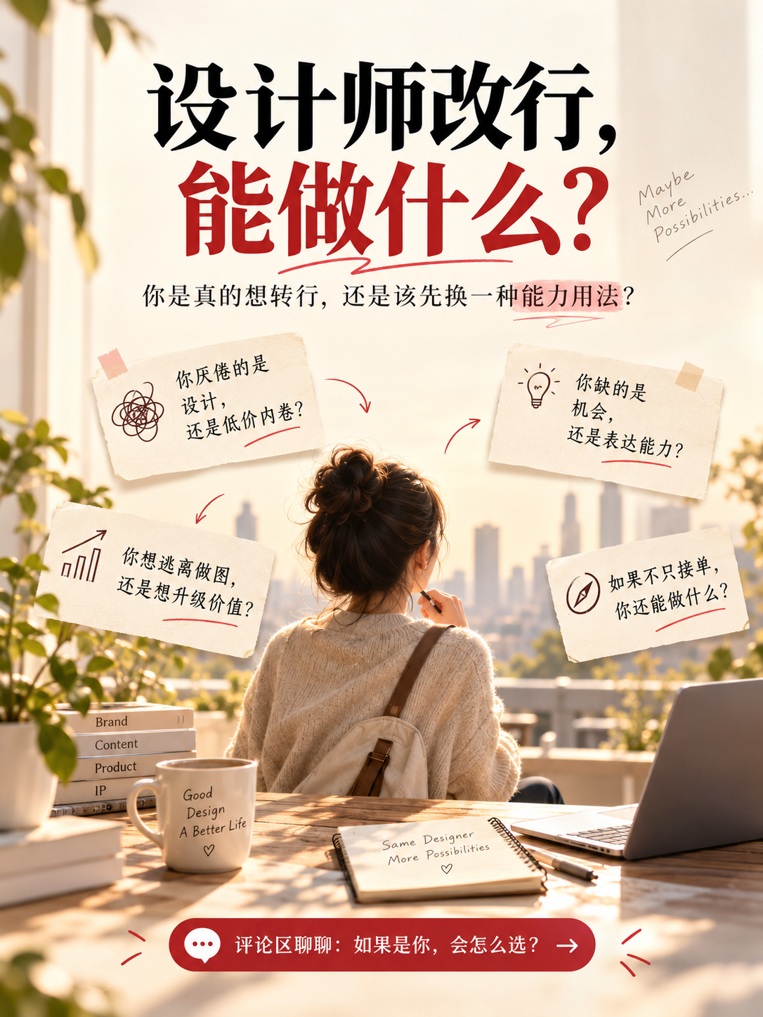 话题互动：设计师改行，你能做什么？（图ZMTU5MzQ1NzY=） - 教程 - 站酷设计师雨田侃设计原创素材 - 站酷ZCOOL