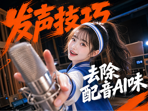 活人感配音技巧二，发声技巧去除配音AI味