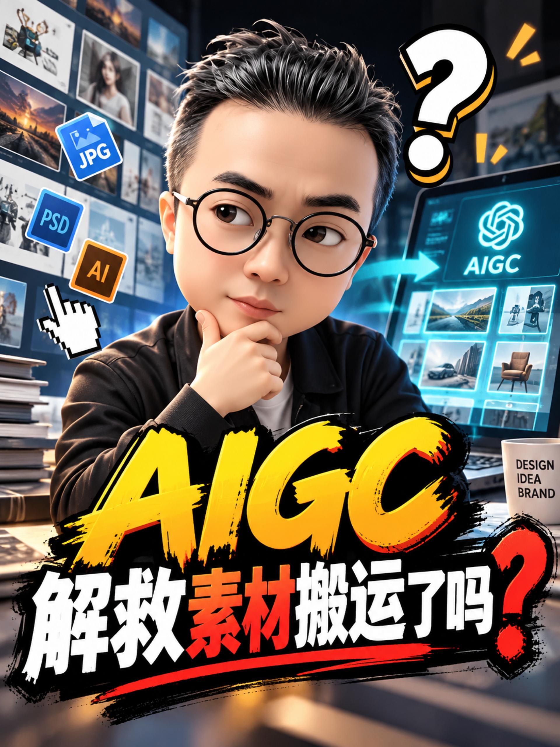 AIGC热闹了四年，素材搬运工怎么样了？#AIGC应用 #认知差 #素材搬运工 #雨田AIGC（图ZMTU5MzYxMTY=） - 教程 - 站酷设计师雨田侃设计原创素材 - 站酷ZCOOL
