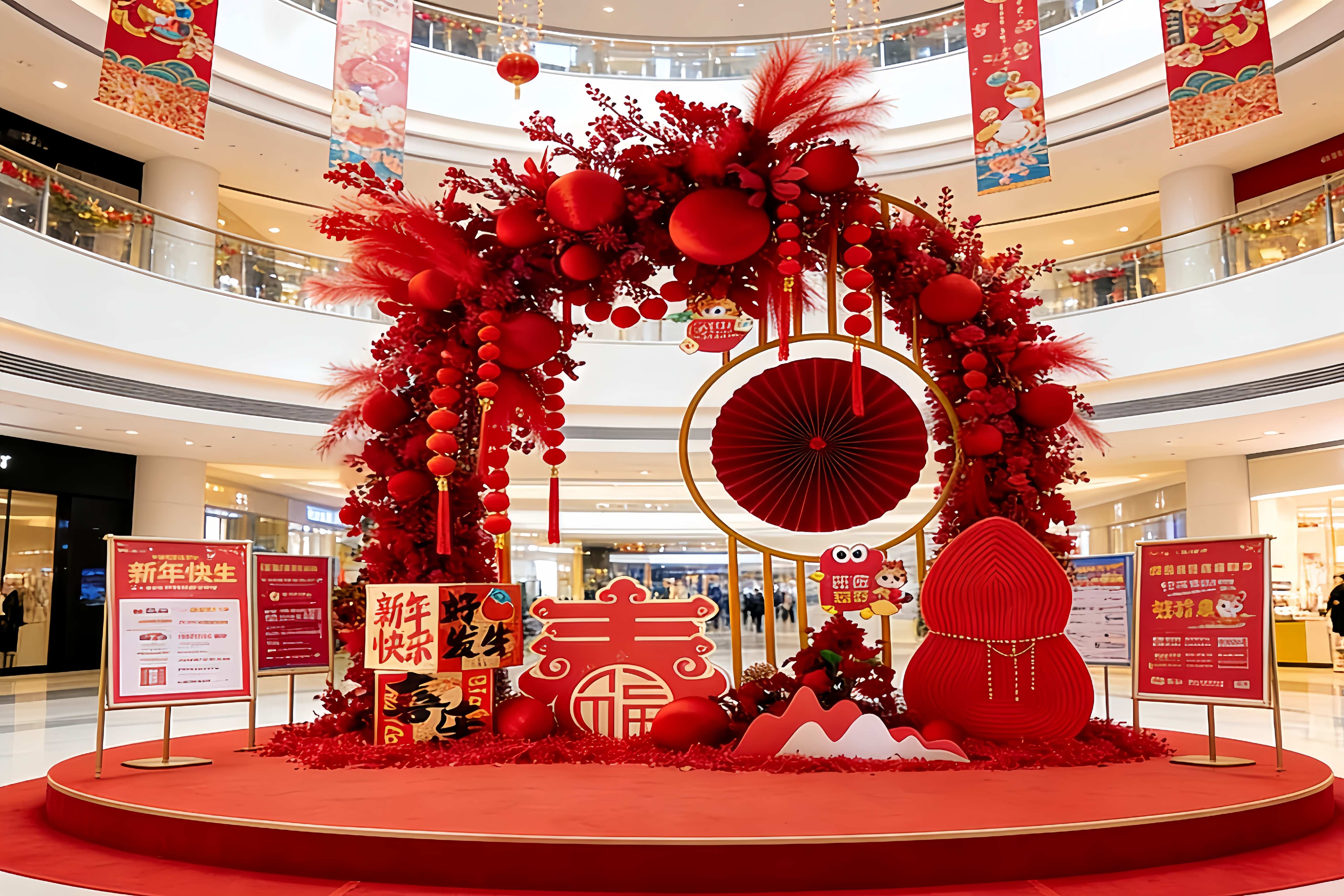 2026新春商业观察：商场春节节日美陈设计公司谁好？五大维度拆解（图ZMTU5Mzc2Mjg=） - 观点 - 站酷设计师新锐策展设计圈原创素材 - 站酷ZCOOL