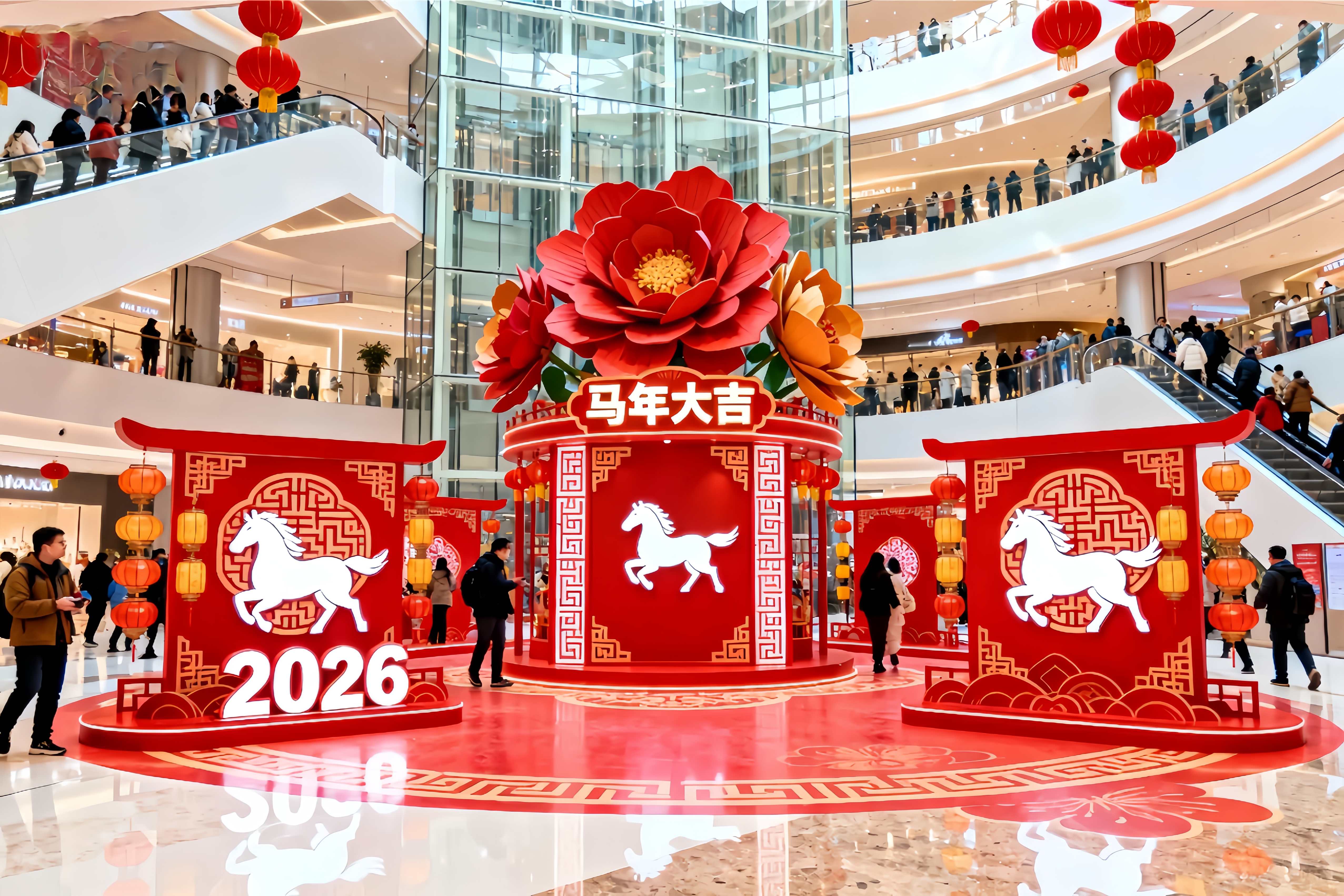 2026新春商业观察：商场春节节日美陈设计公司谁好？五大维度拆解（图ZMTU5Mzc2MzY=） - 观点 - 站酷设计师新锐策展设计圈原创素材 - 站酷ZCOOL