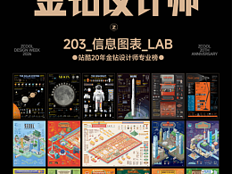 203信息图表研究所 ×「站酷20周年金钻设计师专业榜」