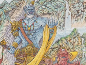 大画西游-花果山-独角鬼王