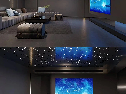 星空吊顶,室内怎么做?