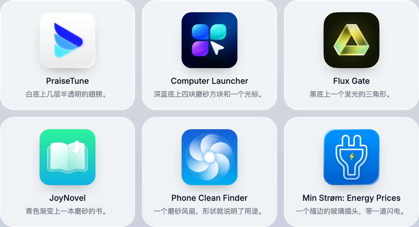 4,812 个 App 图标两年对比：30% 换了新图标，玻璃质感成了新方向（图ZMTU5NDIyMzY=） - 观点 - 站酷设计师ViggoZ原创素材 - 站酷ZCOOL