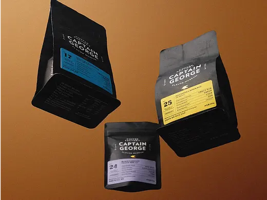 CAPTAIN GEORGE VISUAL IDENTITY AND PACKAGING
