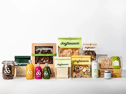 JoySeason 久食山 Visual Identity and Packaging