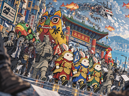 概念短片-飞白|当AI越来越完美，我想画一条不完美的线