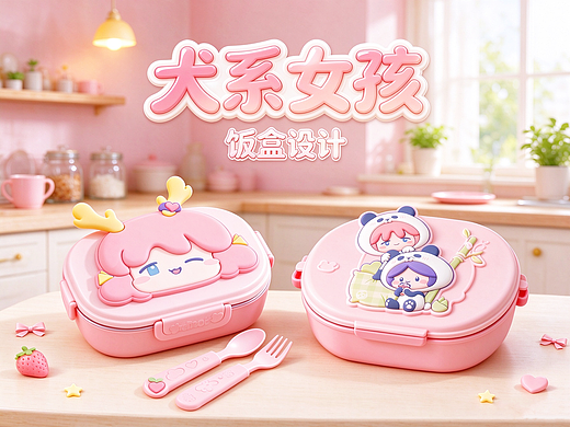 妙趣横生——犬系女孩饭盒设计