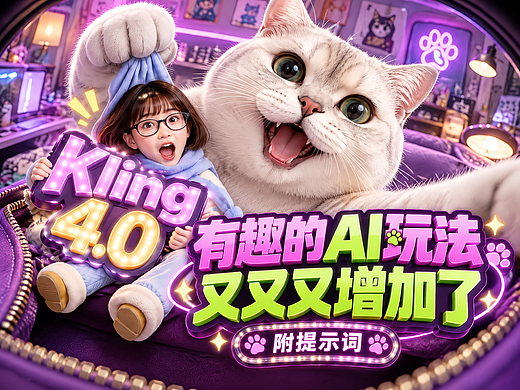 我把自己缩小10倍❗探索了5种Kling 4.0玩法