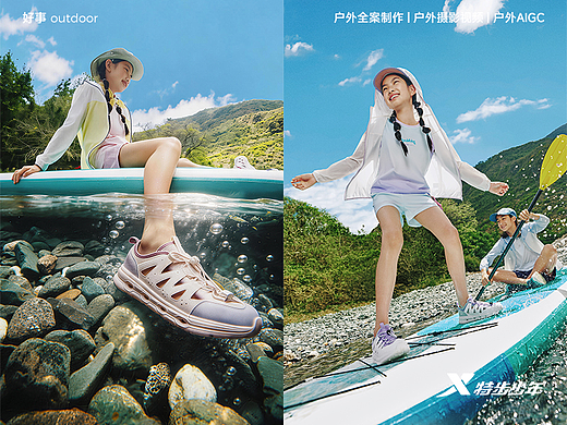 山里有水，孩子就会玩｜特步少年山野溯溪大片