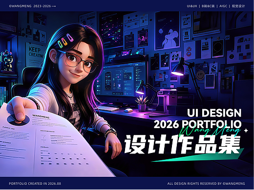 UI设计作品集「2023-2026合集」