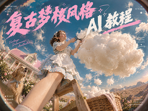 AI教程|复古梦核风格