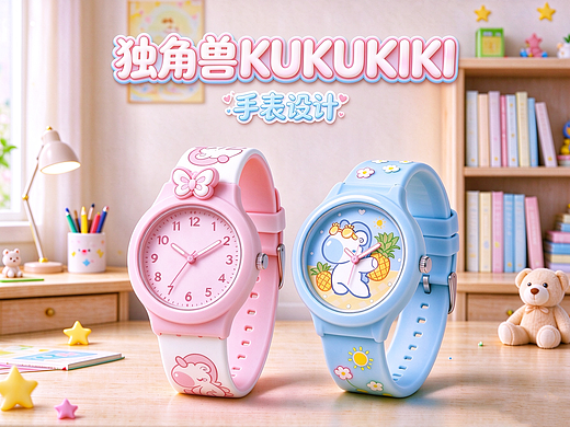如梦似幻——独角兽KUKUKIKI手表设计