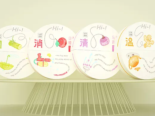 尚智×小不点茶｜儿童滋补茶包健康饮品｜食品包装设计