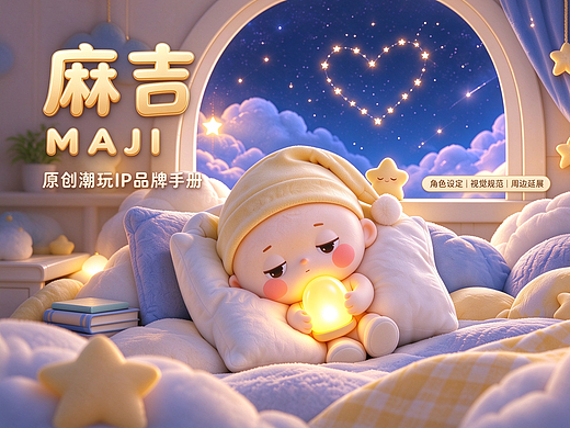 麻吉MAJI · 治愈系陪伴IP品牌全案