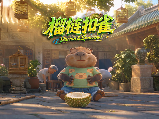 卡皮巴拉的生活 第二季 EP12 榴梿扣雀