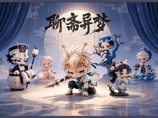 潮玩设计【聊斋志异】