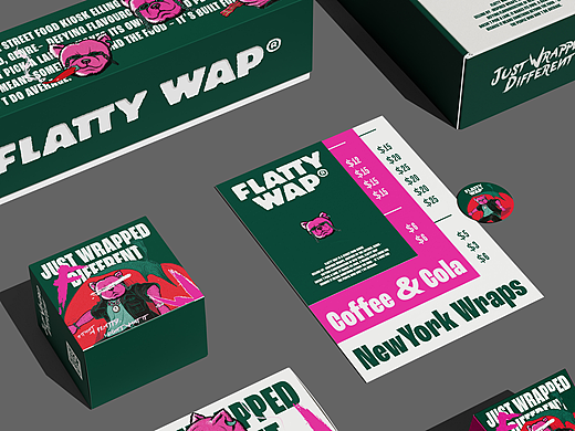FLATTY WAP 品牌设计