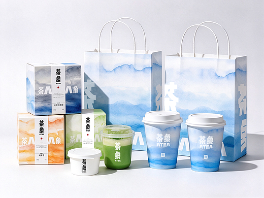 work丨茶象ATEA丨东方意象茶饮丨品牌设计丨包装设计