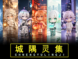 城隅灵集——“城市守护者”系列盲盒IP设计